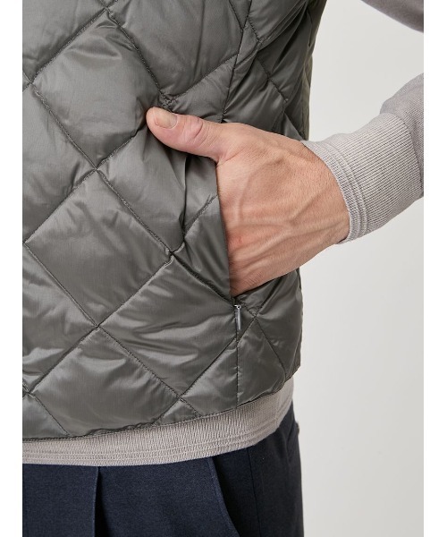 AOURE（アウール） ダウンベスト ベスト TAION× ドレスダウンジレ