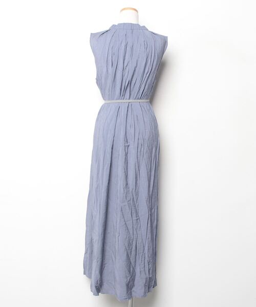 「KBF」 ノースリーブワンピース ONE SIZE ブルー レディース_画像2