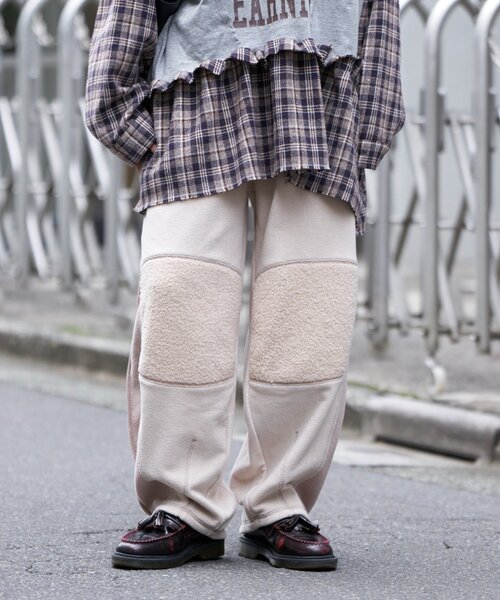 etsinta（エシンタ） パンツ 「etsinta/エシンタ」リメイクフリース