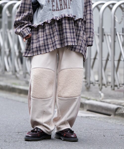 etsinta（エシンタ） パンツ 「etsinta/エシンタ」リメイクフリース