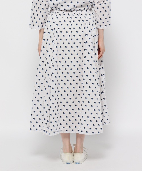 「ichi」 フレアスカート FREE ナチュラル レディース_画像7