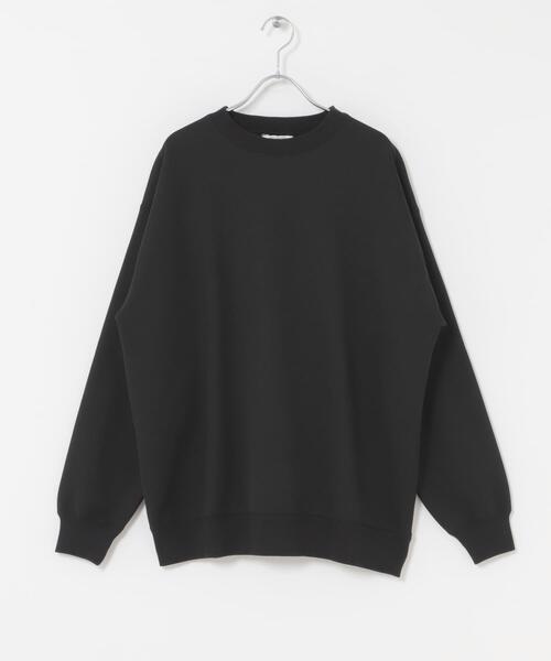 ワッフルVネックプルオーバー  DOORS BLACK セール】 ワッフルフリースクルーネックプルオーバー （Tシャツ