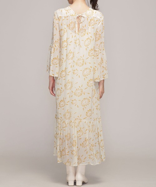 NE QUITTEZ PAS!（ヌキテパ） 長袖ワンピース M ベージュ系その他