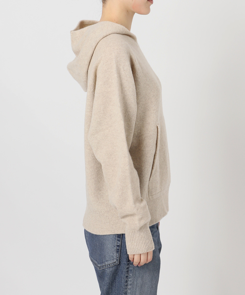 2024AW FRAMeWORK 圧縮ウールフードプルオーバー ≪追加≫圧縮ウールフードプルオーバー（ニット／セーター