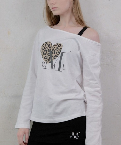 MUCENT（ムセント） tシャツ MUCENT／ハードワンショルダーロンT