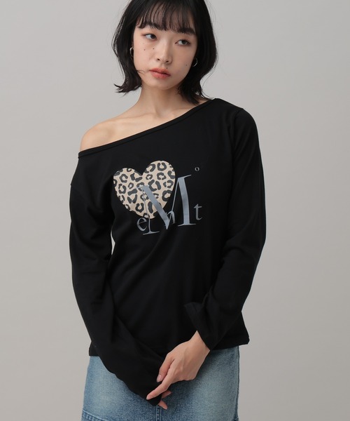 MUCENT（ムセント） tシャツ MUCENT／ハードワンショルダーロンT