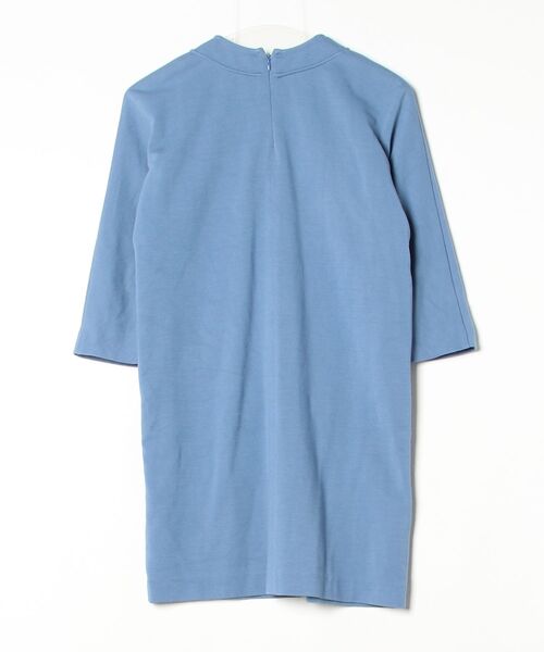 THEATRE PRODUCTS（シアタープロダクツ） 7分袖ワンピース - ブルー