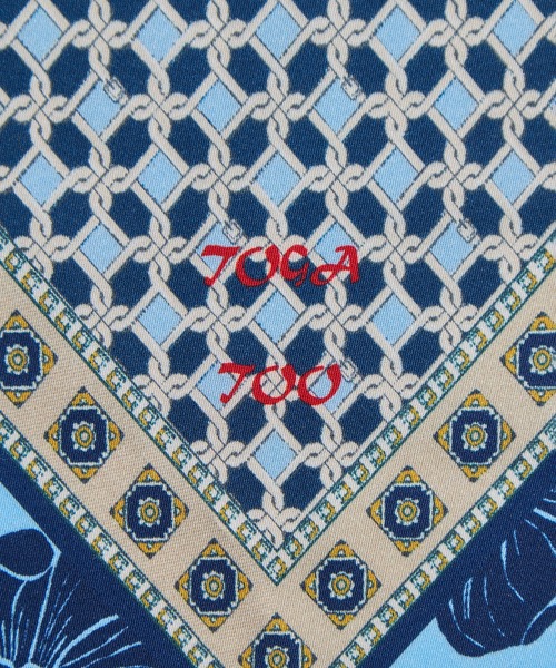 TOGA TOO ストール マフラー 「TOGA TOO/トーガトゥ」Print scarf