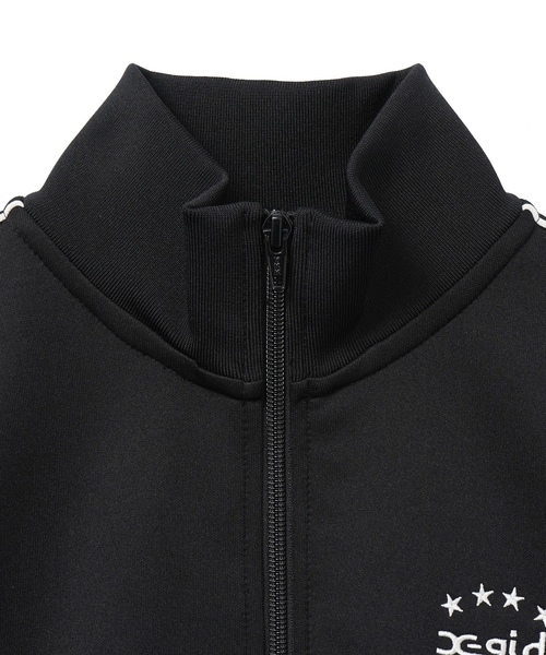 X-girl（エックスガール） ジャージブルゾン M ブラック レディース