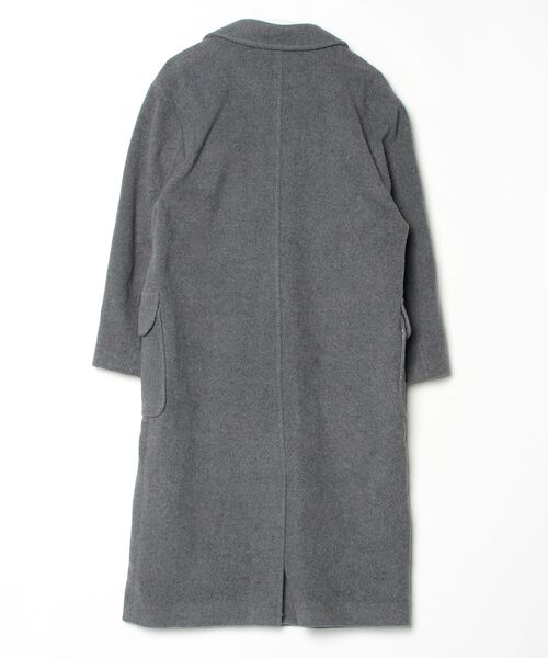 「JEANASIS」 チェスターコート FREE グレー レディース_画像2