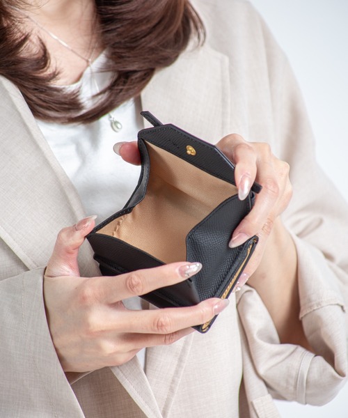 TOV 三つ折り財布 コンパクトウォレット tov（トーヴ） ミニ 財布 「TOV」ミニウォレット 三つ折り財布 MIMI