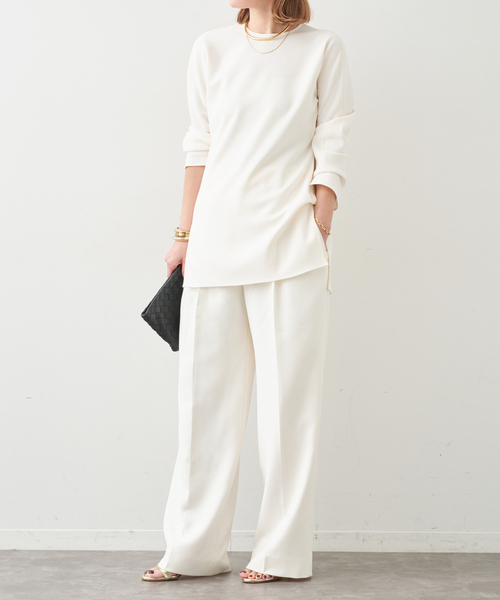 Deuxieme Classe（ドゥーズィエムクラス） スラックス パンツ *トリア