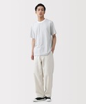 tシャツ 紳士 天竺編みクルーネック半袖Tシャ...の詳細画像1
