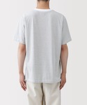 tシャツ 紳士 天竺編みクルーネック半袖Tシャ...の詳細画像3