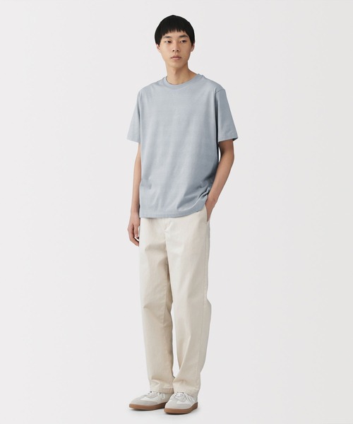 無印良品（MUJI） tシャツ 紳士 天竺編みクルーネック半袖Tシャツ