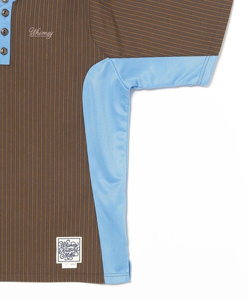 Whimzy（ウィムジー） tシャツ WHIMSY SOCKS / Baseball Henley Shirt