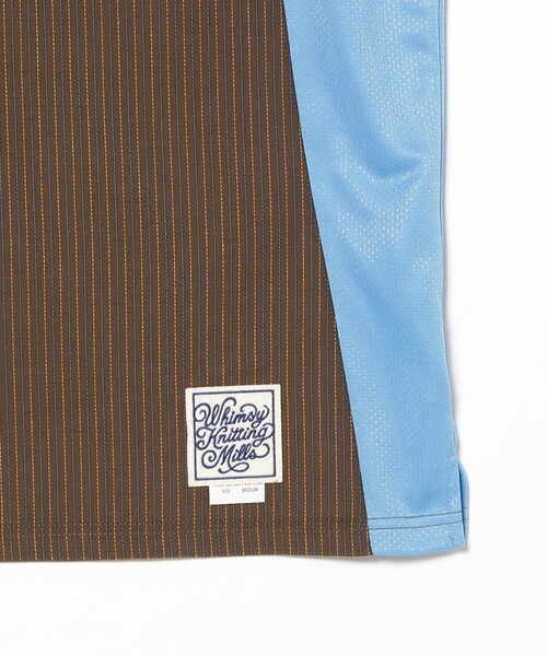 Whimzy（ウィムジー） tシャツ WHIMSY SOCKS / Baseball Henley Shirt