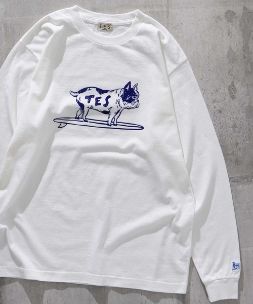 「The Endless Summer」 長袖Tシャツ X-LARGE ダークグリーン メンズ_画像2