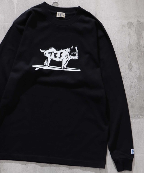 「The Endless Summer」 長袖Tシャツ X-LARGE ダークグリーン メンズ_画像5