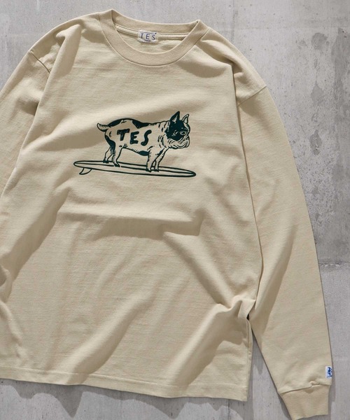 「The Endless Summer」 長袖Tシャツ X-LARGE ダークグリーン メンズ_画像8