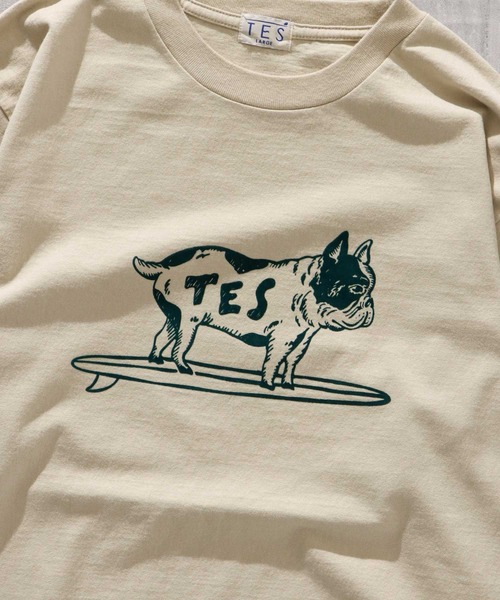 「The Endless Summer」 長袖Tシャツ X-LARGE ダークグリーン メンズ_画像9