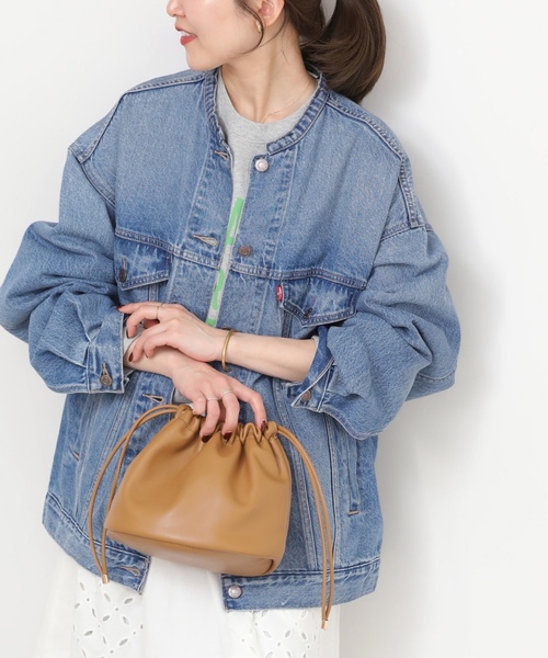 「Levi's」 デニムジャケット SMALL ブルー レディースの画像