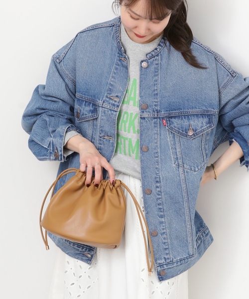 「Levi's」 デニムジャケット SMALL ブルー レディースの画像
