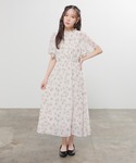 ワンピース 夏 半袖 フレア袖ワンピースの詳細画像5