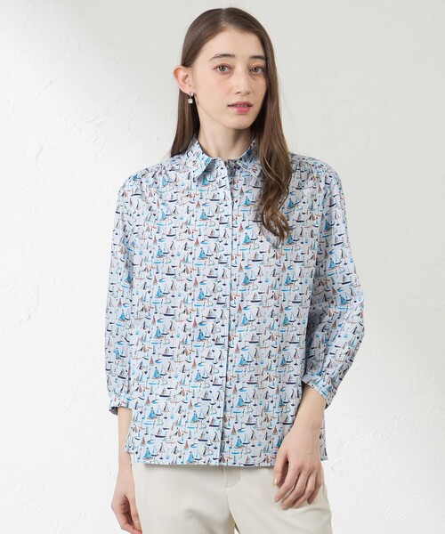 AMACA（アマカ） ブラウス シャツ 「LIBERTY」Deben タナローン