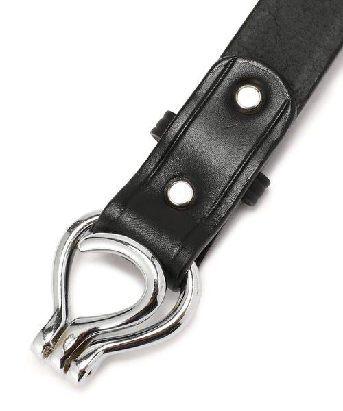「TORY LEATHER」 ベルト 32 ブラック メンズの画像