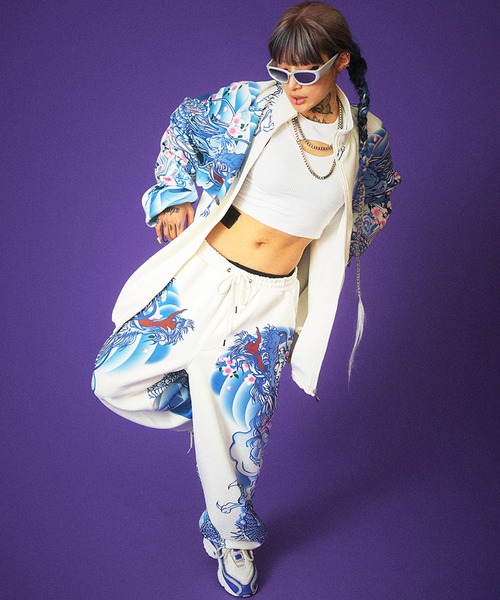 GALFY（ガルフィー） セットアップ X-LARGE ブルー メンズ : ZOZOTOWN