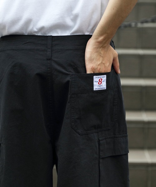 「８(eight)」 カーゴパンツ MEDIUM オリーブ メンズ_画像6
