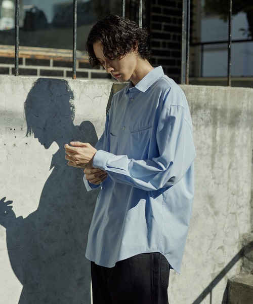 「Bleme」 長袖シャツ X-LARGE ブルー メンズ_画像6