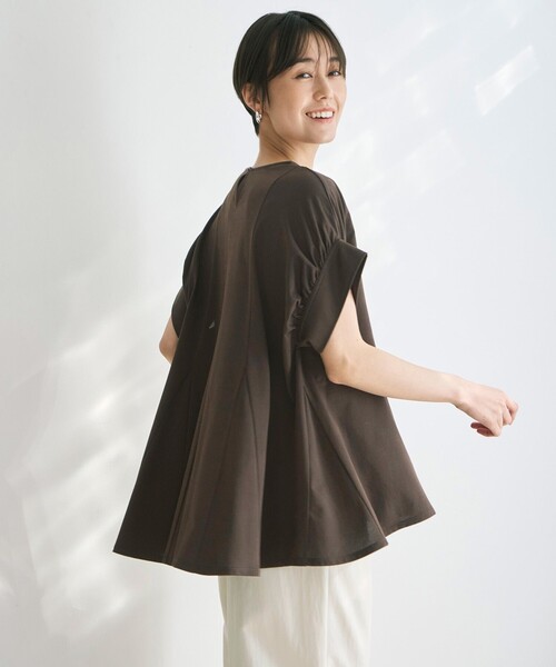 「UNFILO」 半袖カットソー X-LARGE ホワイト レディース_画像9