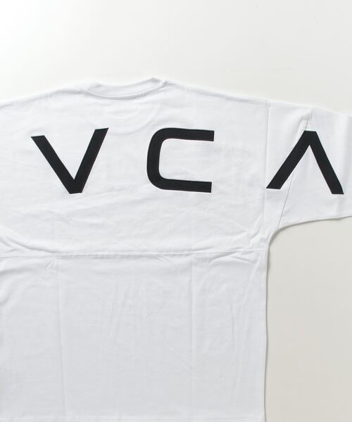「RVCA」 長袖Tシャツ S ホワイト メンズ_画像4