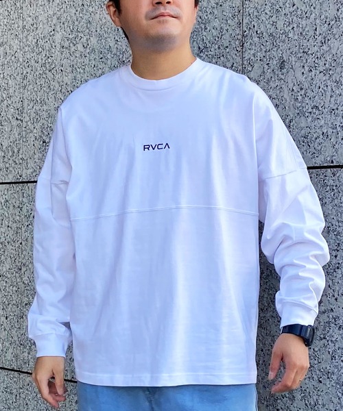 「RVCA」 長袖Tシャツ S ホワイト メンズ_画像5