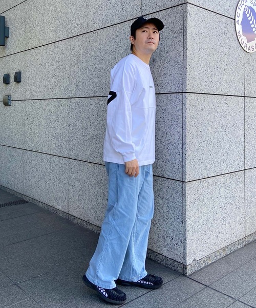 「RVCA」 長袖Tシャツ S ホワイト メンズ_画像9