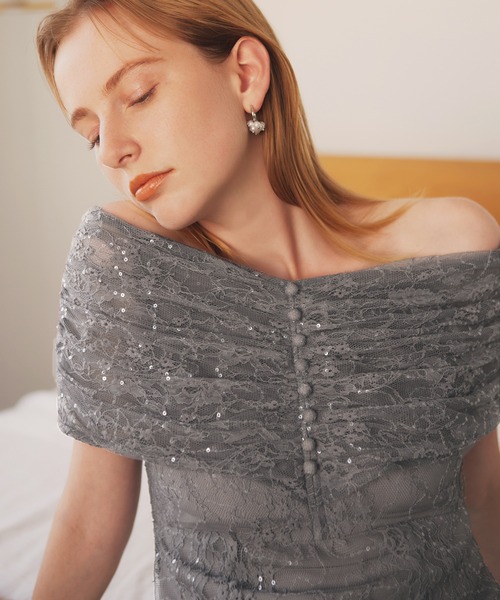 「Leja」 半袖衣装 SMALL 薄墨色 レディース