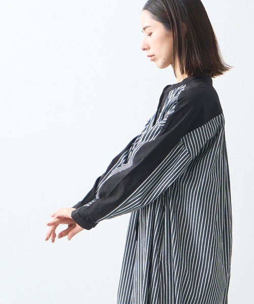 「Kelen」 長袖ワンピース M ベージュ系その他 レディース_画像3