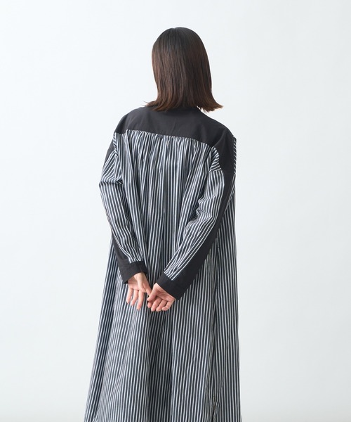 「Kelen」 長袖ワンピース M ベージュ系その他 レディース_画像4