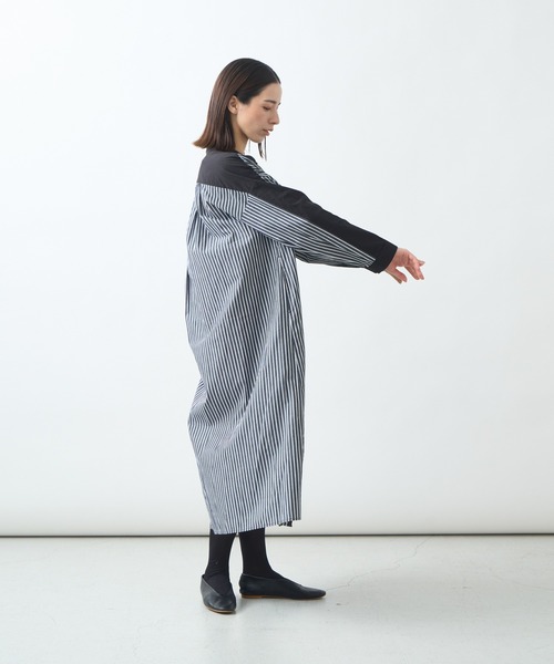 「Kelen」 長袖ワンピース M ベージュ系その他 レディース_画像6