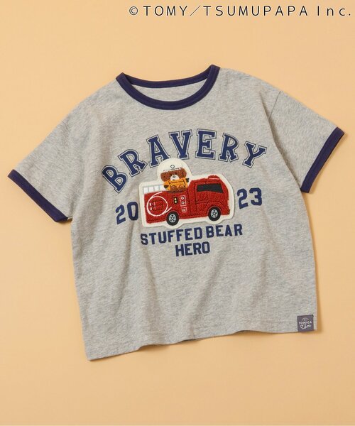 tom&boy リンガーTシャツ　10Y BREEZE（ブリーズ） tシャツ トミカとトム リンガーTシャツ キッズ