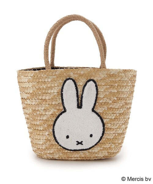 one'sterrace（ワンズテラス） Dick Bruna miffy ファーリーカゴバッグ