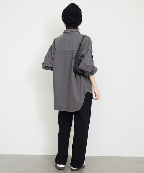 SLOBE IENA（スローブイエナ） 長袖シャツ FREE ライトブルー 