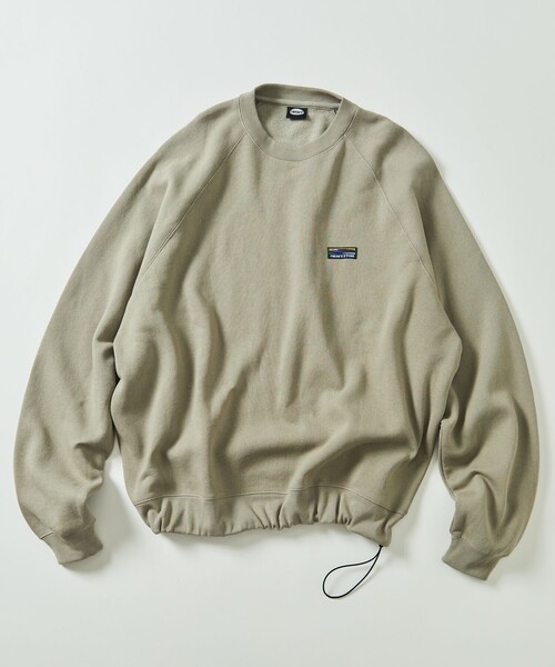 「FREAK'S STORE」 スウェットカットソー MEDIUM ネイビー メンズ_画像2