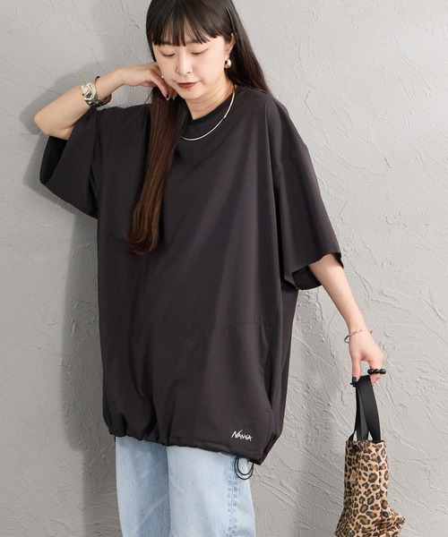 NANGA（ナンガ） tシャツ 半袖 PLC EXCURSION ドローコード ショート