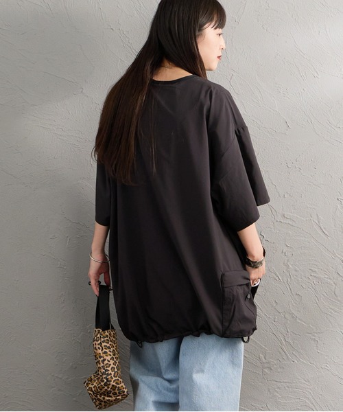 NANGA（ナンガ） tシャツ 半袖 PLC EXCURSION ドローコード ショート