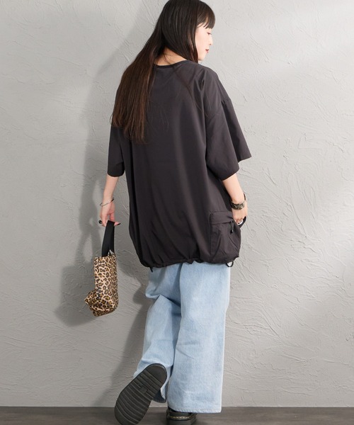 NANGA（ナンガ） tシャツ 半袖 PLC EXCURSION ドローコード ショート