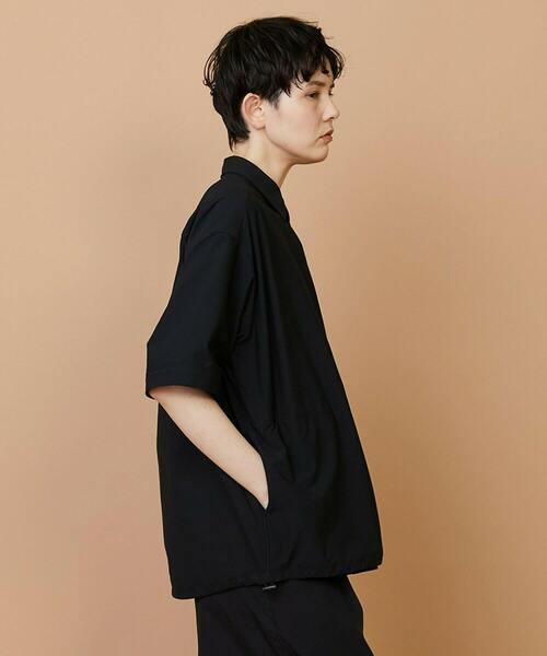 「FRAPBOIS」 半袖シャツ 2 ブルー レディース_画像4
