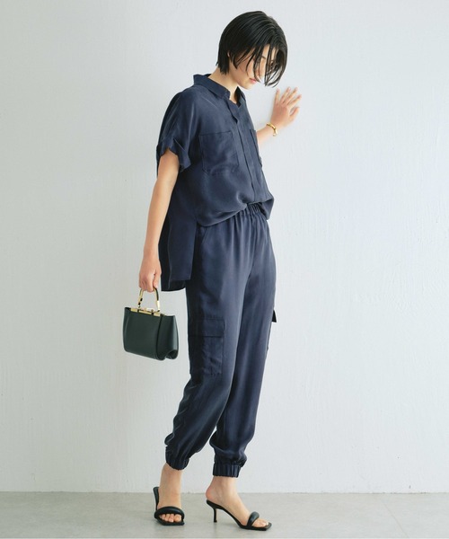 「GALLARDAGALANTE」 カーゴパンツ 0 ネイビー レディース_画像8